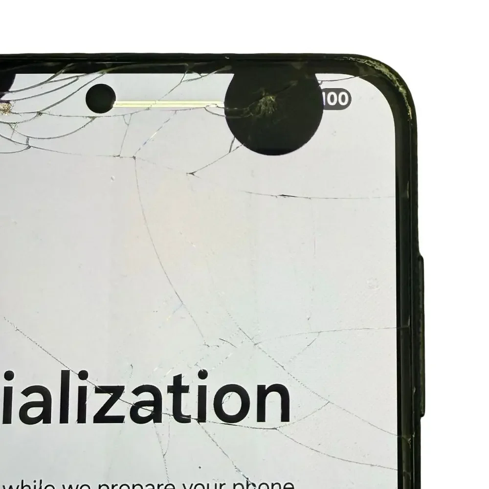 Samsung Galaxy S21+ 5G 128GB SM-G996U Cracked Screen As Is Verizon Smartphone